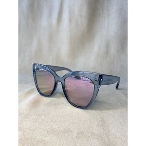 Blue Mirror Gradient Sunglasses